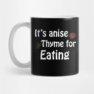 Its anise thyme for eating Mug